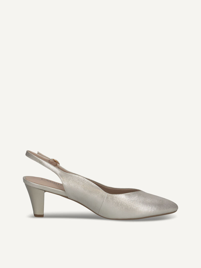 Slingpumps, CHAMPAGNE, hi-res