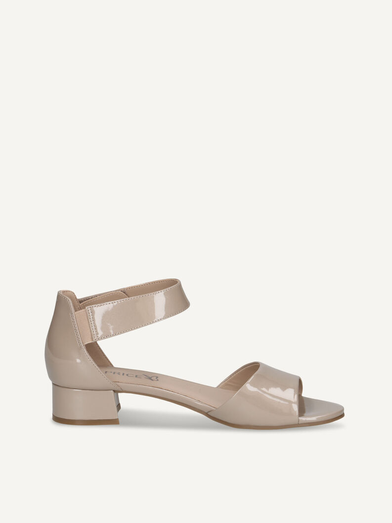 Sandalette, BEIGE PATENT, hi-res