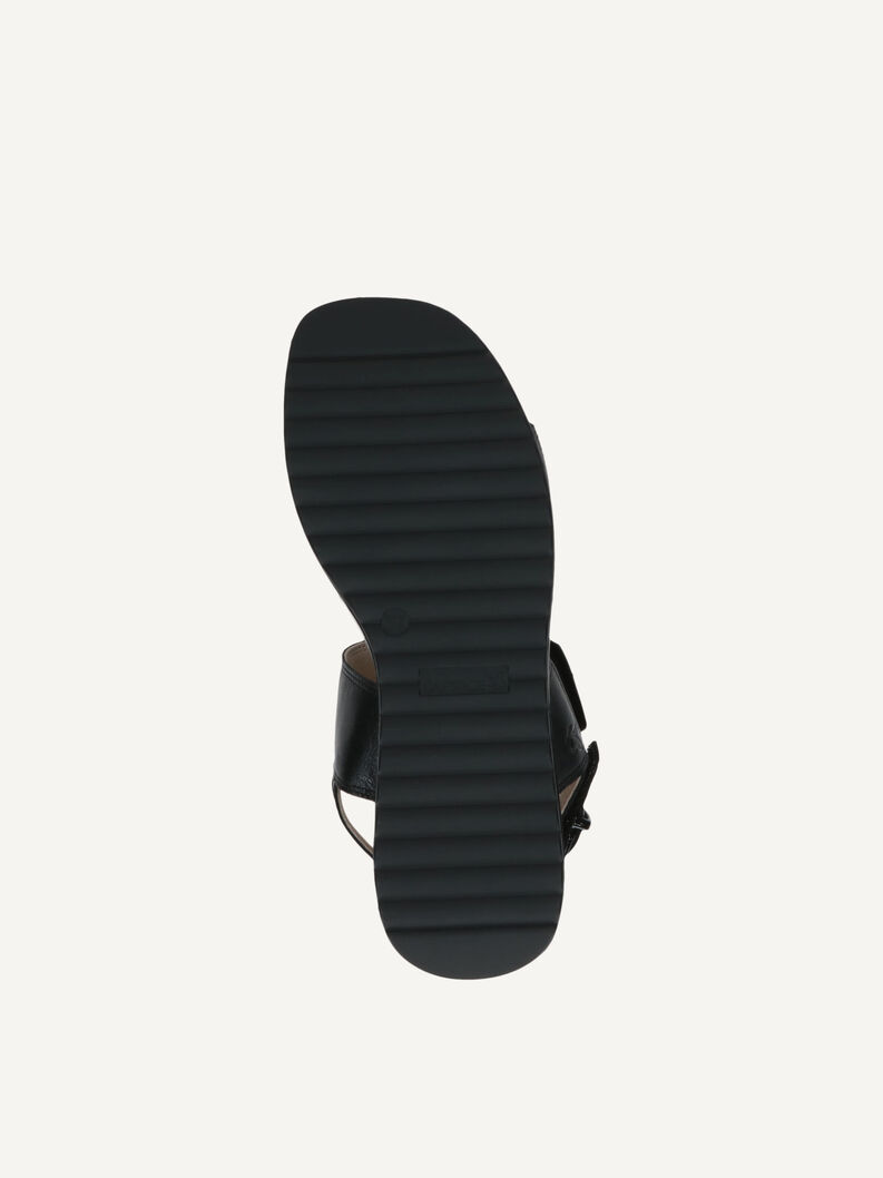 Sandal, BLACK NAPPA, hi-res