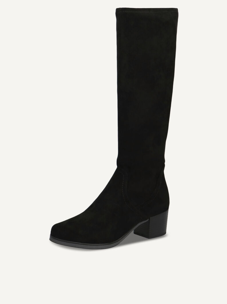 Stiefel - schwarz, BLACK STRETCH, hi-res