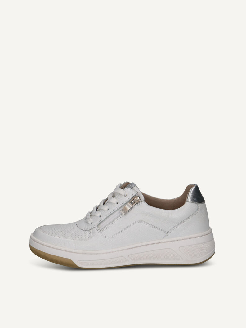 Sneaker, WHITE/SILVER, hi-res