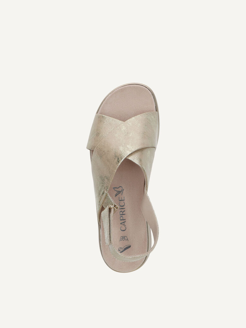 Sandale, LT GOLD PATENT, hi-res
