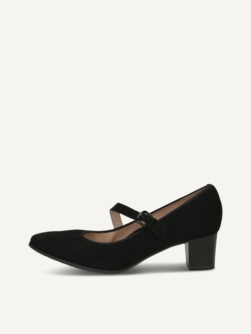 Decolleté, BLACK SUEDE, hi-res
