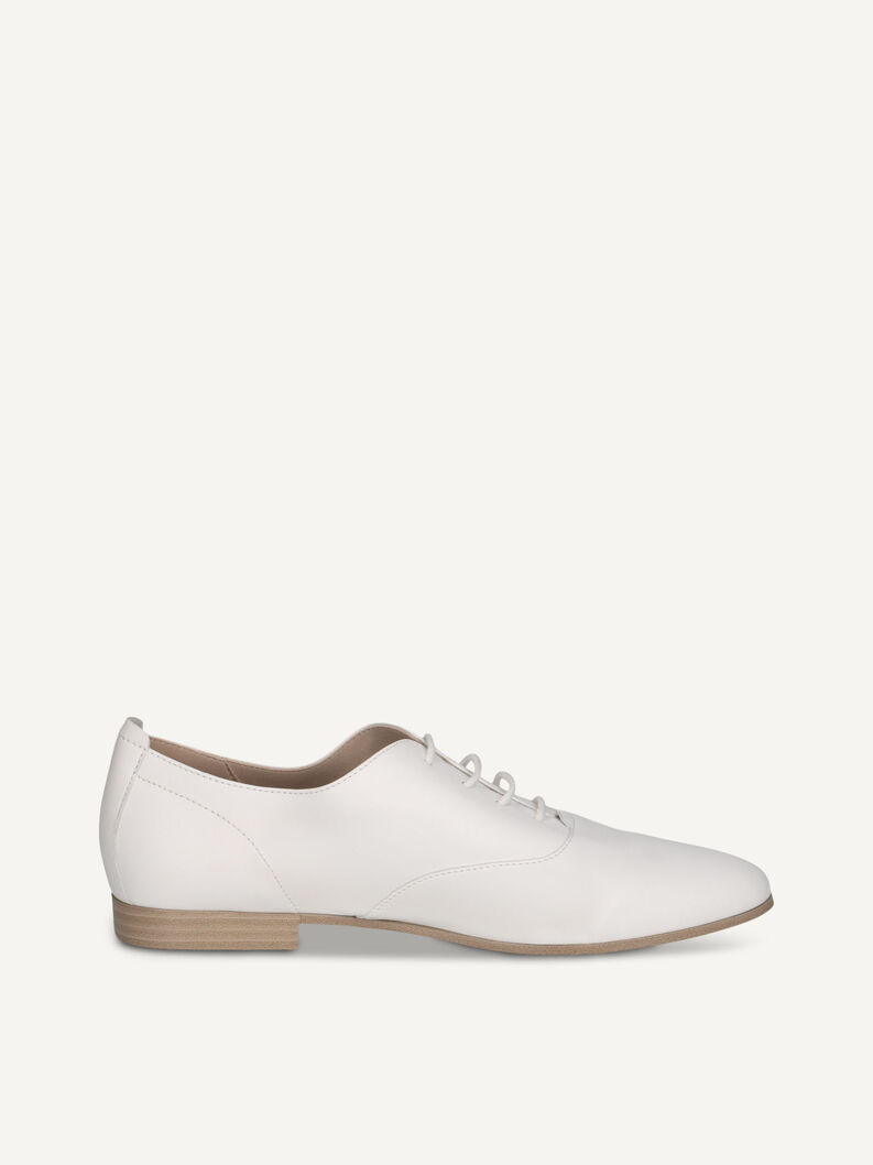 Halbschuh, WHITE NAPPA, hi-res