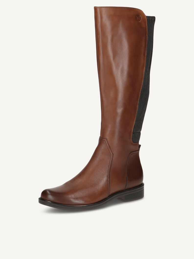 Lederstiefel - braun, COGNAC COMB, hi-res