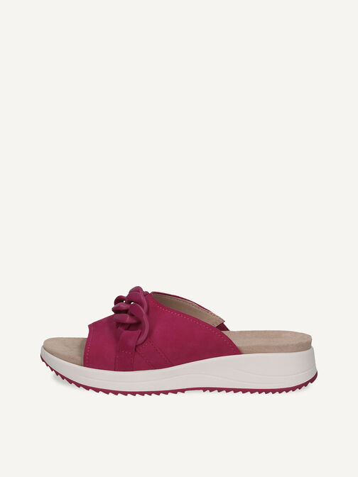 Mule, FUCHSIA SUEDE, hi-res
