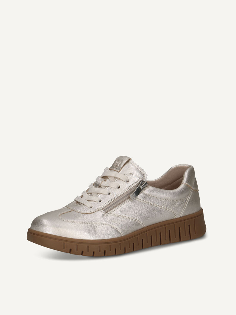 Sneaker, PLATIN METAL., hi-res