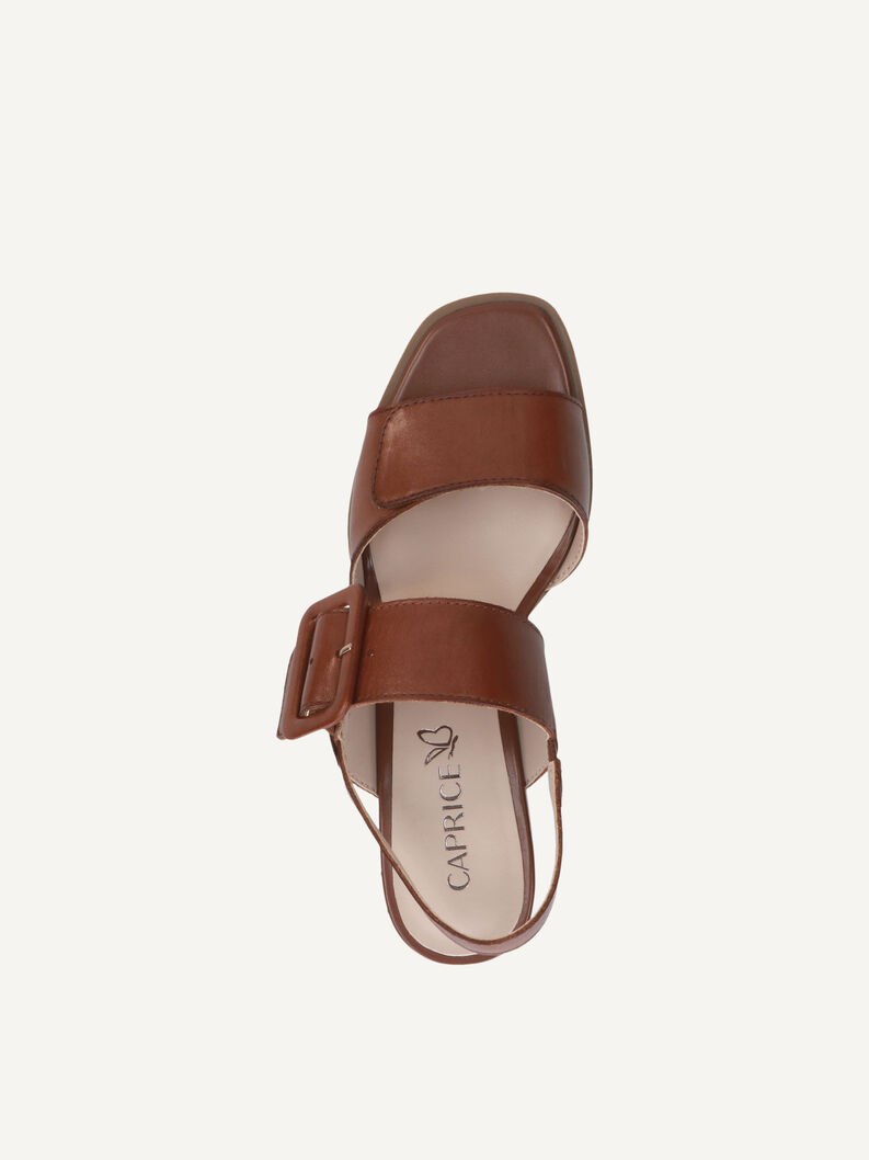 Sandalette, COGNAC NAPPA, hi-res