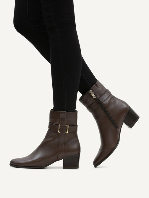 Bottine, DK BROWN NAPPA, hi-res