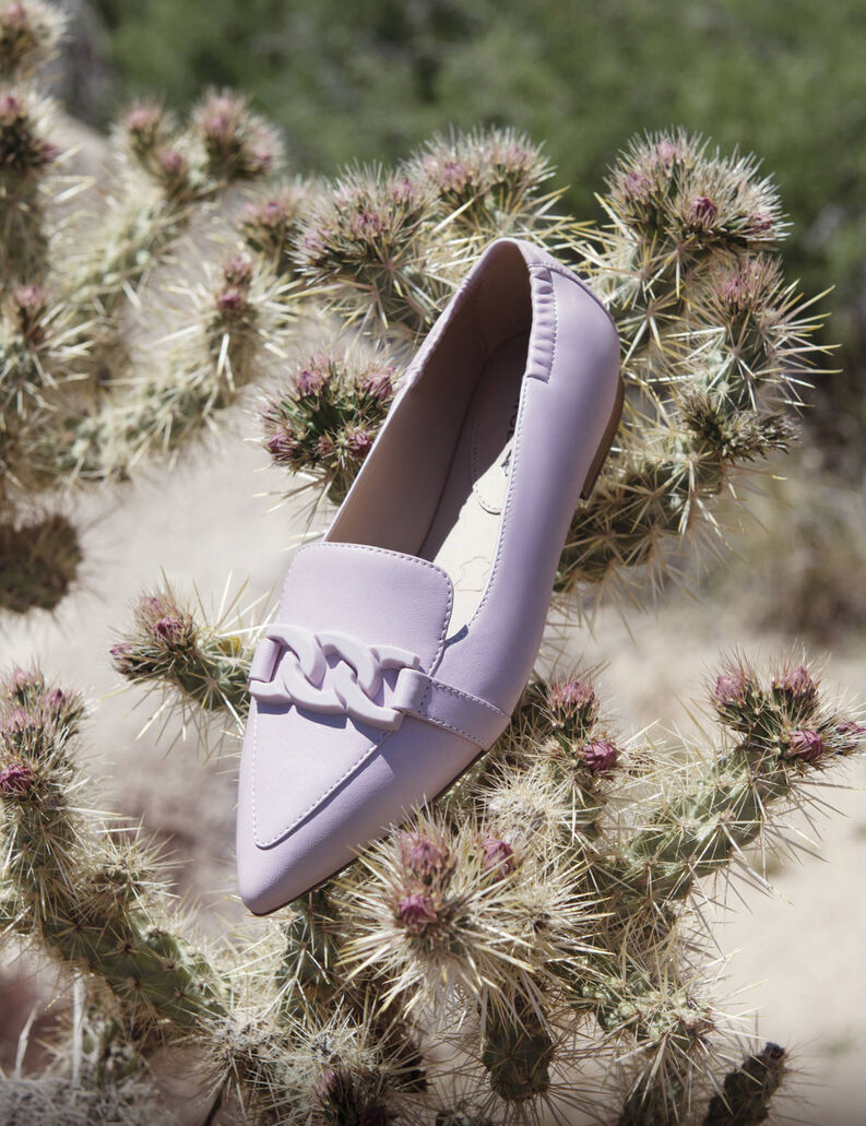 Lederballerina - lila, LT.PURPLE PERL, hi-res