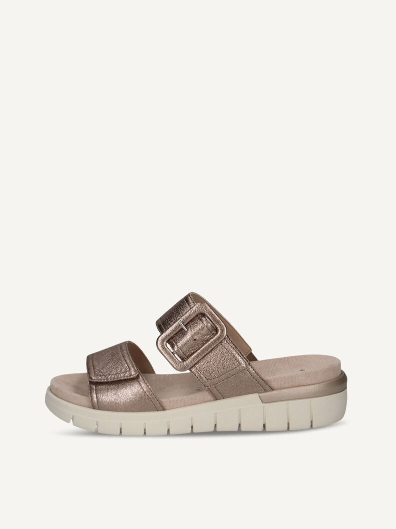 Pantolette, TAUPE METALLIC, hi-res