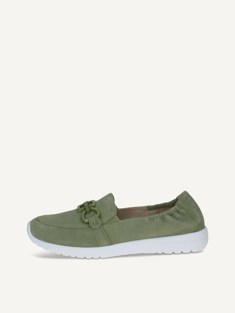 Slipper, GREEN SUEDE, hi-res