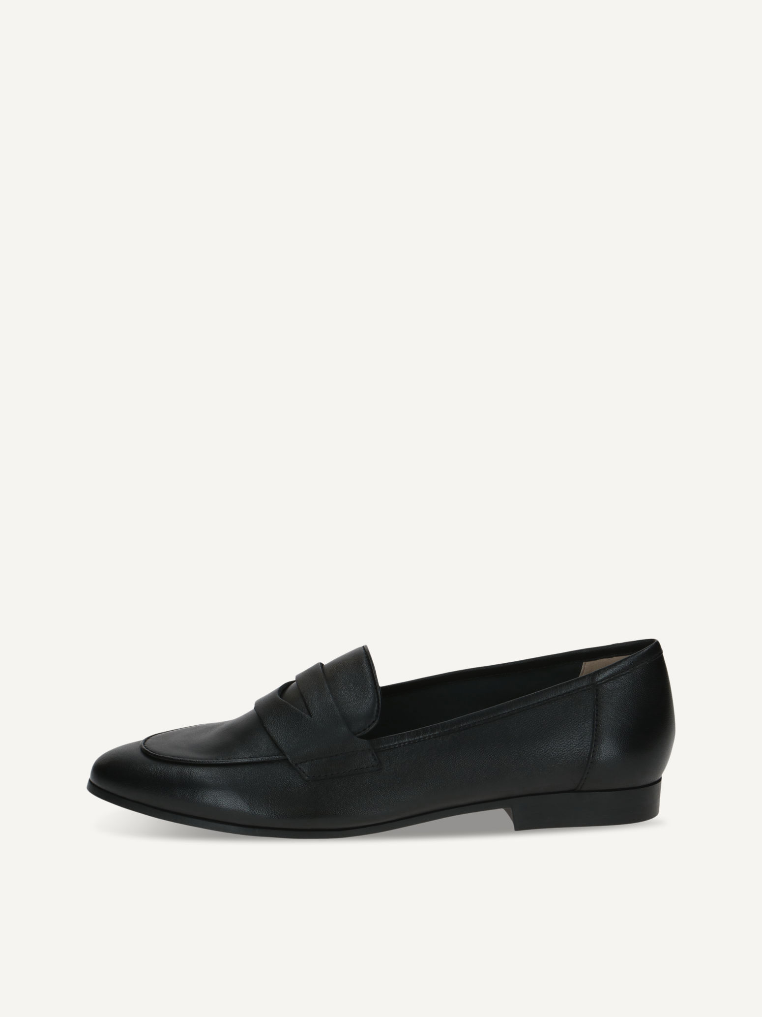 CAPRICE Slipper, black, made of Leather, Size 42