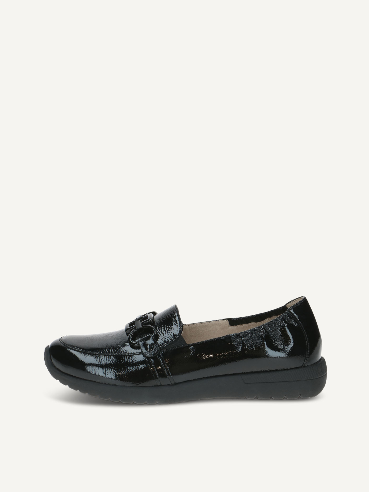 CAPRICE Slipper, schwarz, aus Leder , Gr. 37