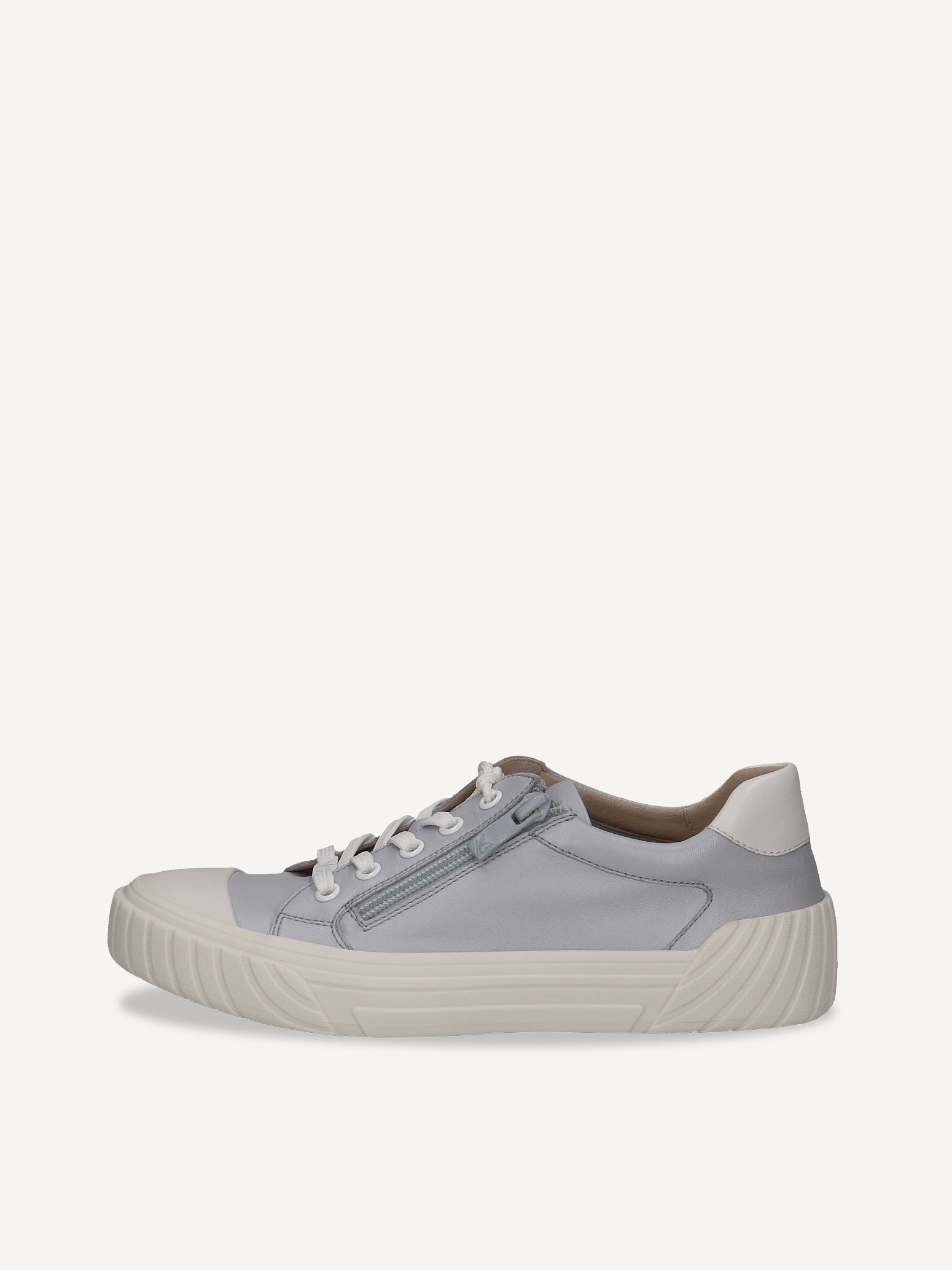 CAPRICE Sneaker, blau, aus Leder , Gr. 41