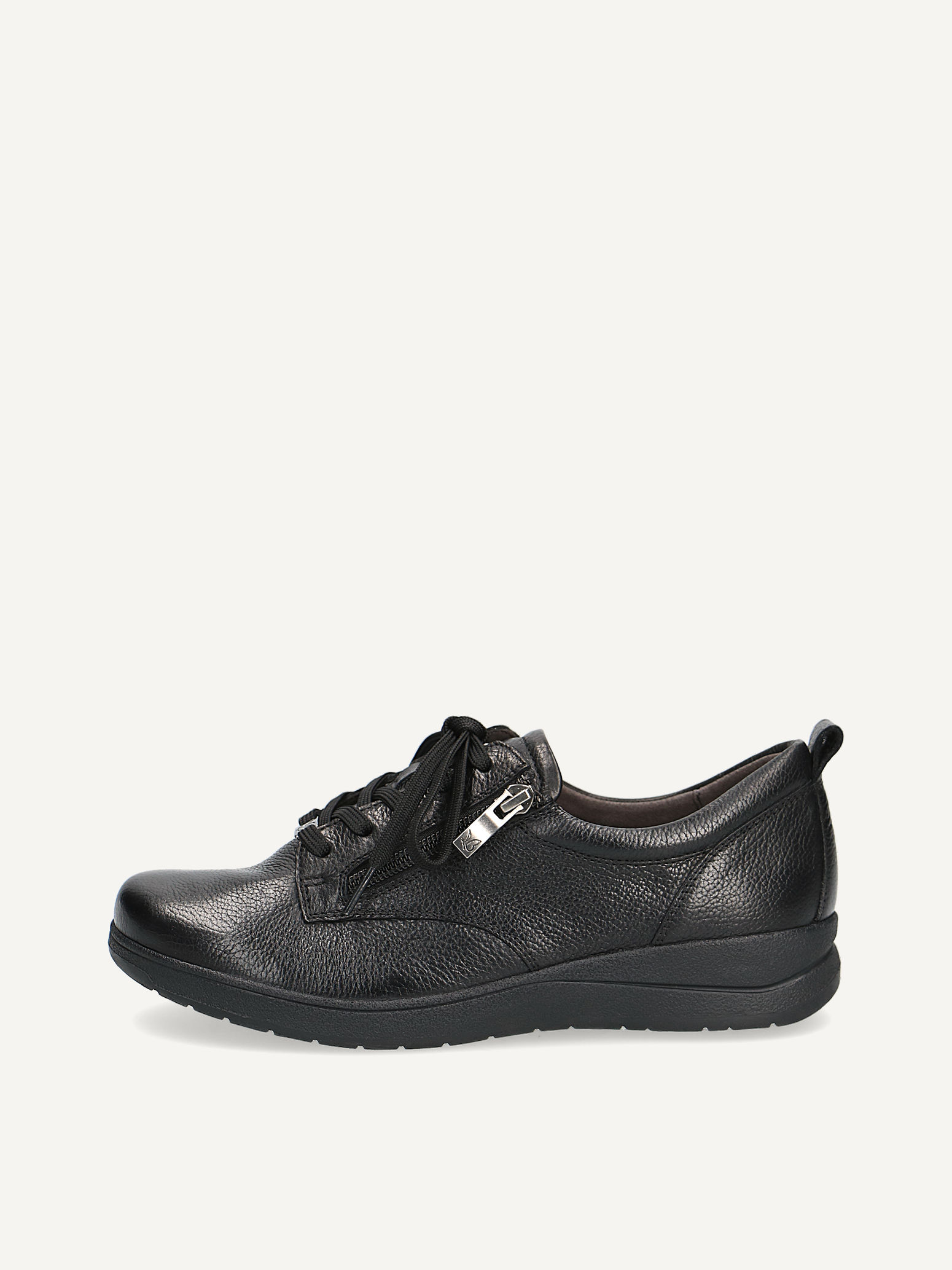 CAPRICE Sneaker, black, made of Leather, Size 36
