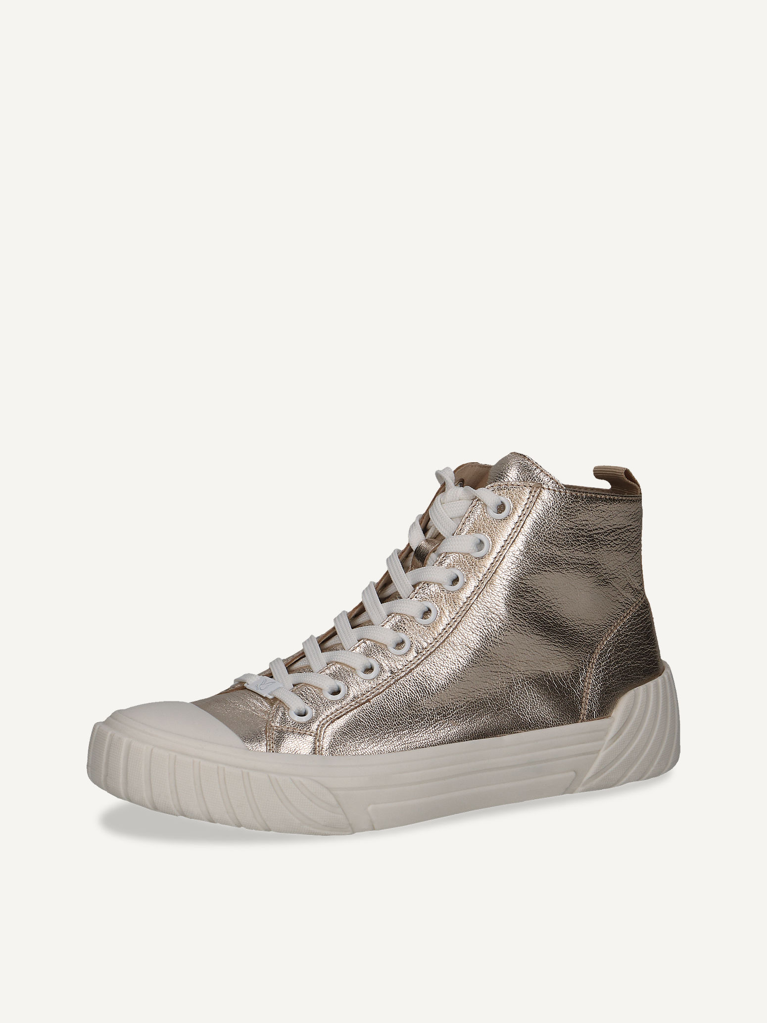 Ledersneaker - metallic