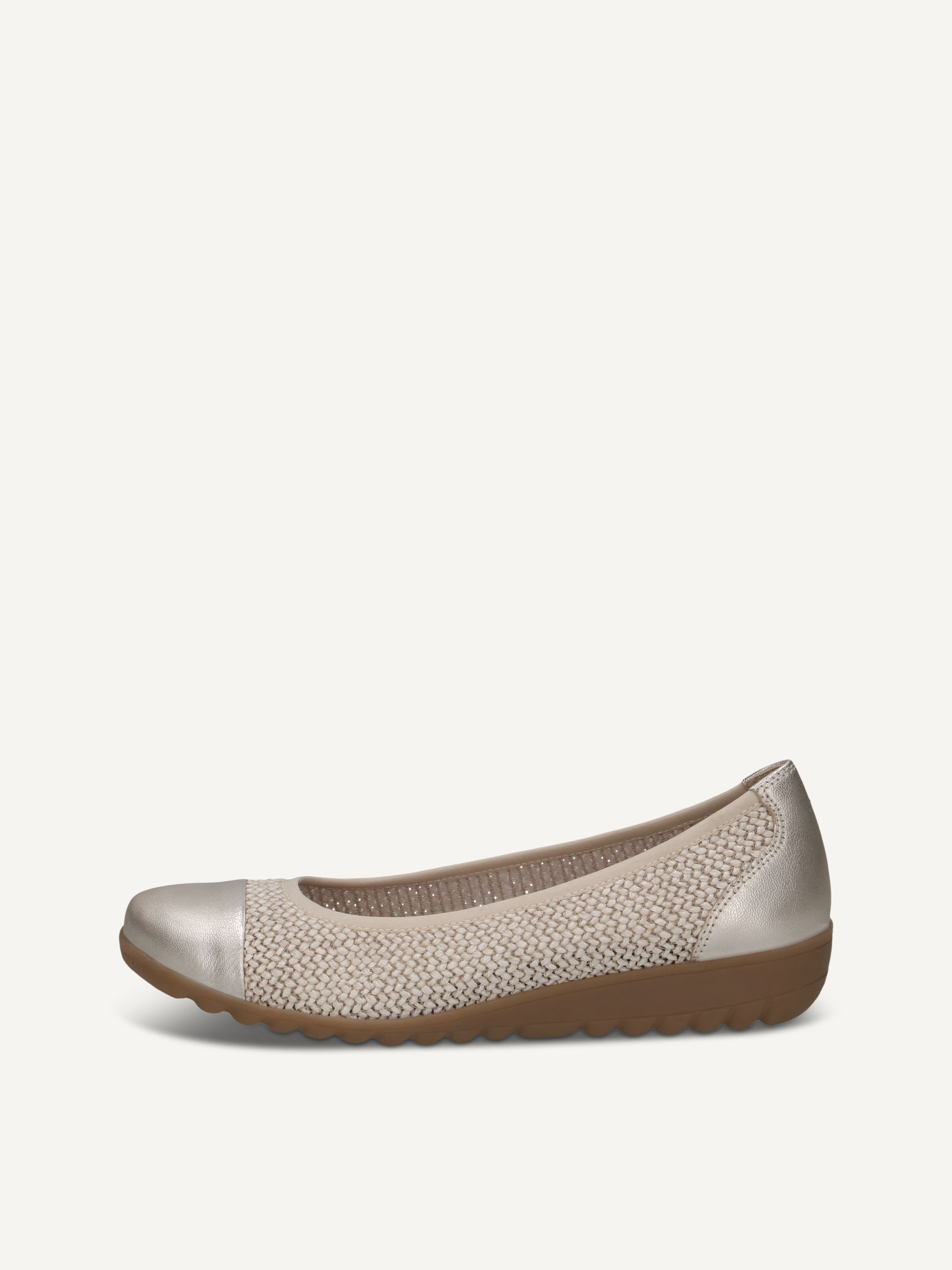 CAPRICE Ballerina, , made of Leather and synthetic, Size 42