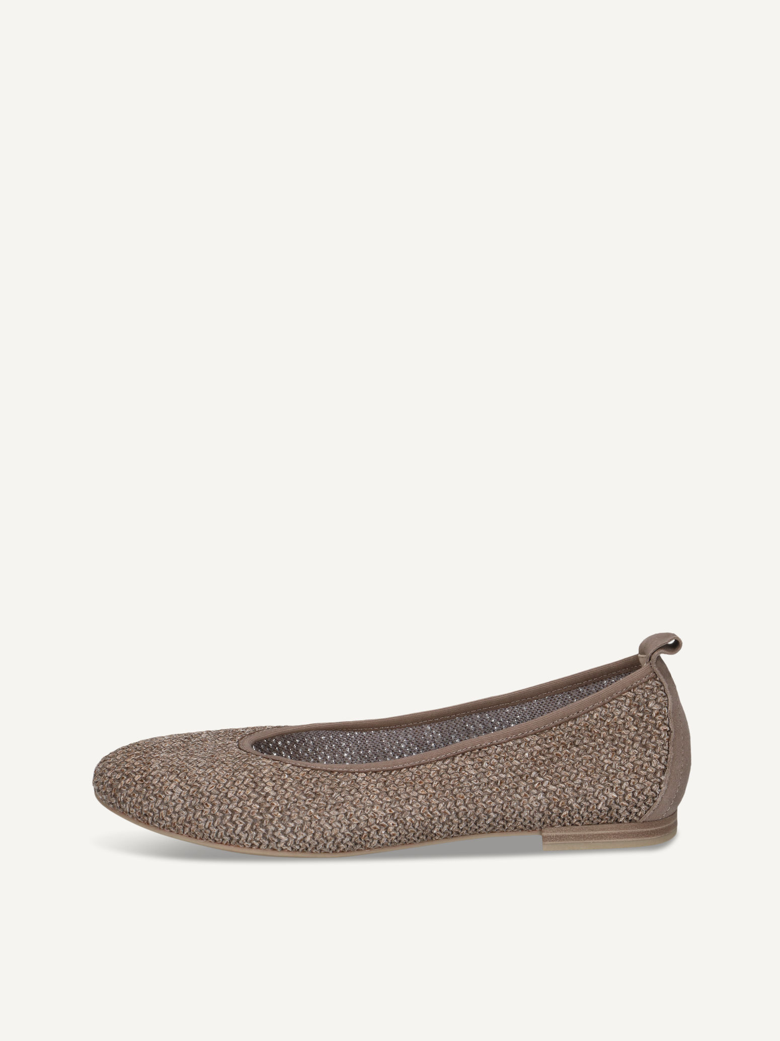 CAPRICE Ballerina, , made of Leather and synthetic with Block heel, Size 36
