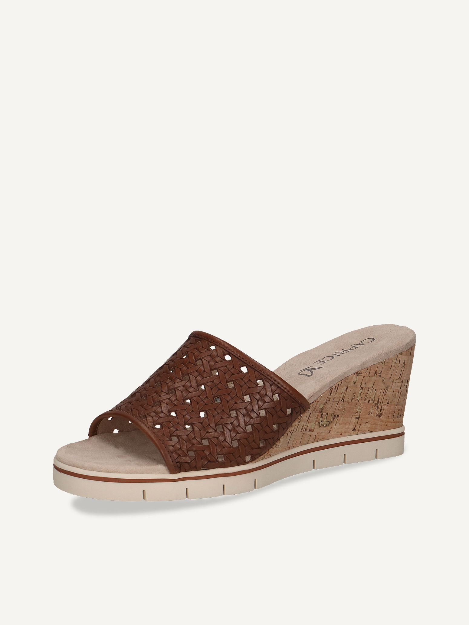 Ledersandalette - braun