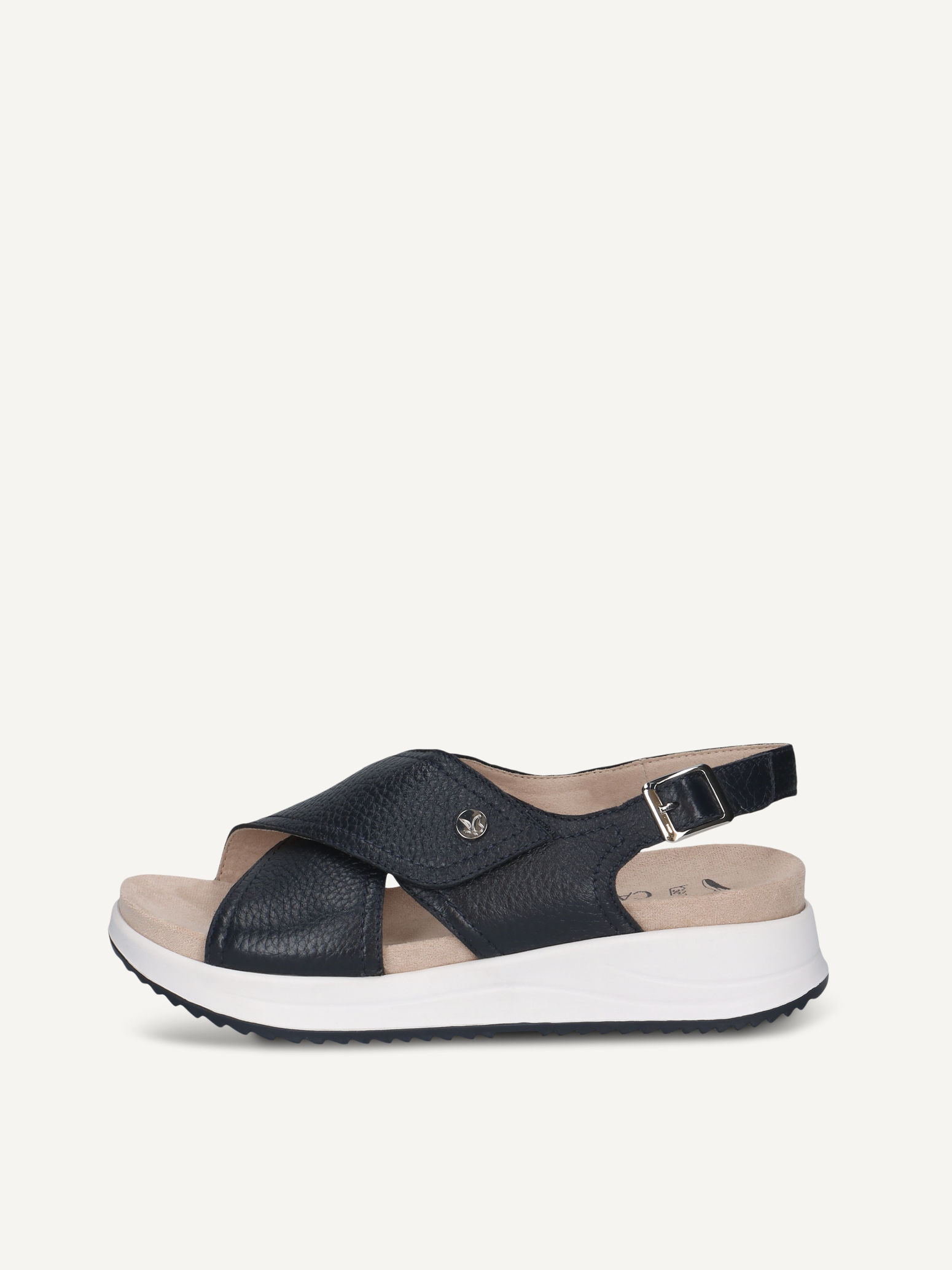 CAPRICE Sandal, , made of Leather without heel, Size 38