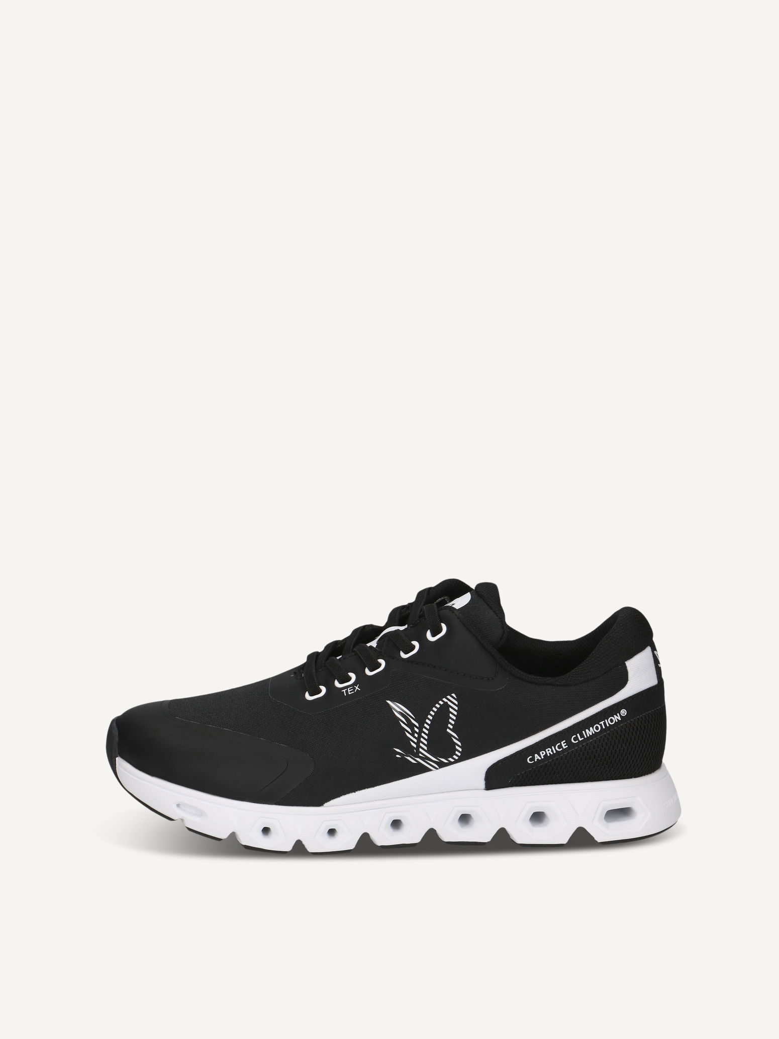 CAPRICE Sneaker, schwarz, aus Textil , Gr. 37