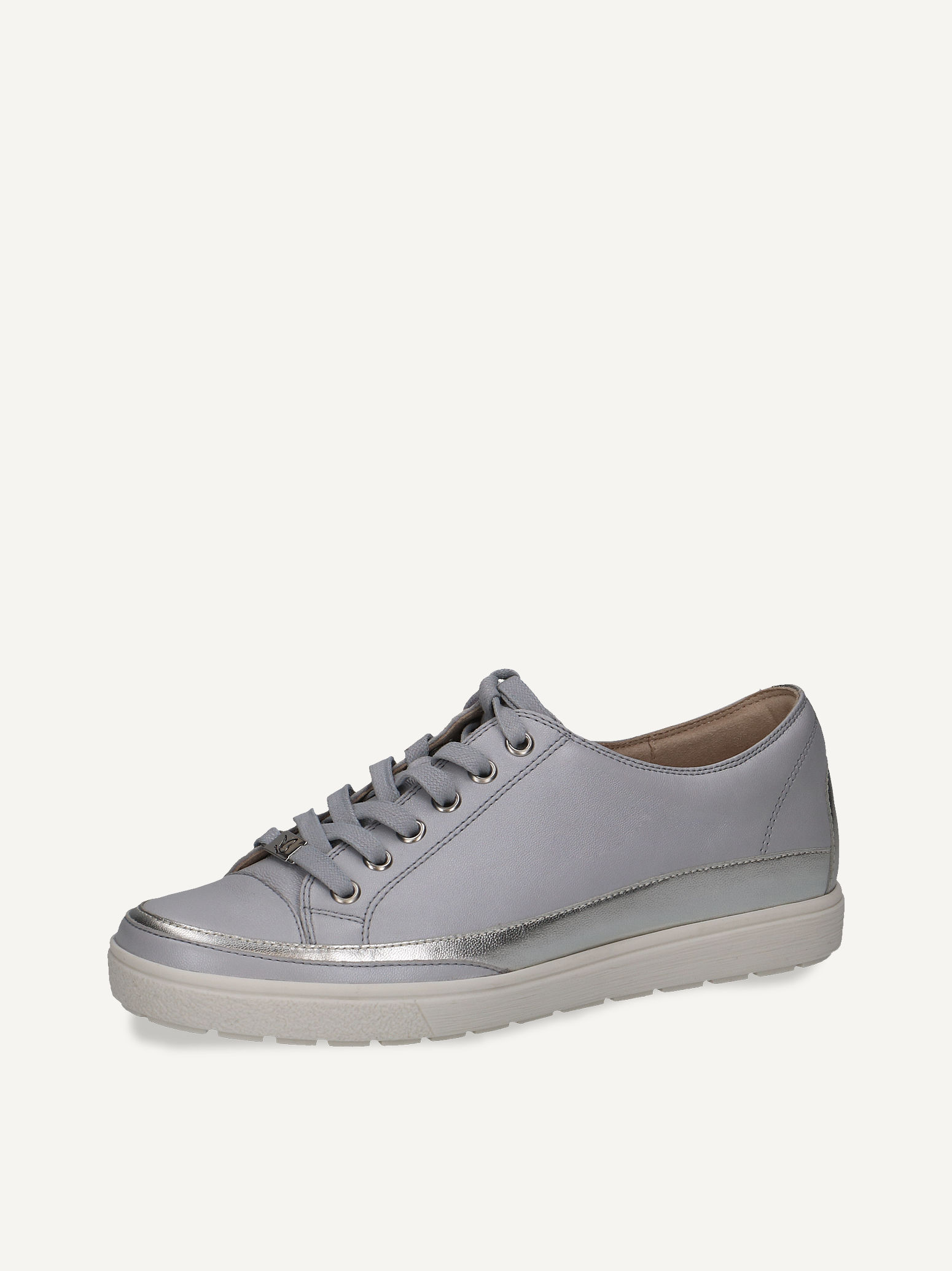 Ledersneaker - blau