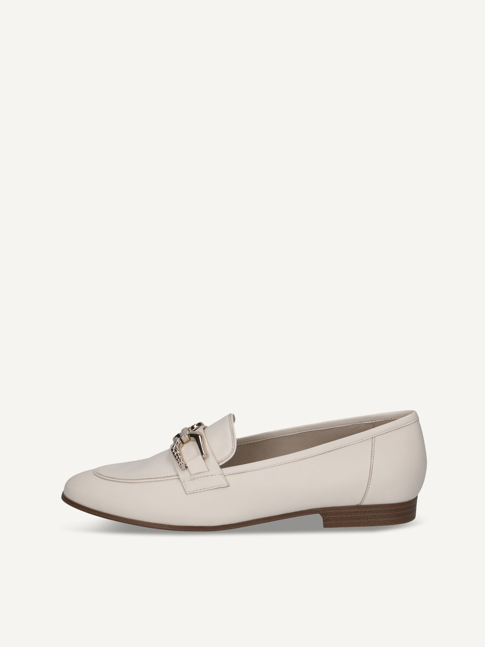 CAPRICE Slipper, white, made of Leather, Size 37.5