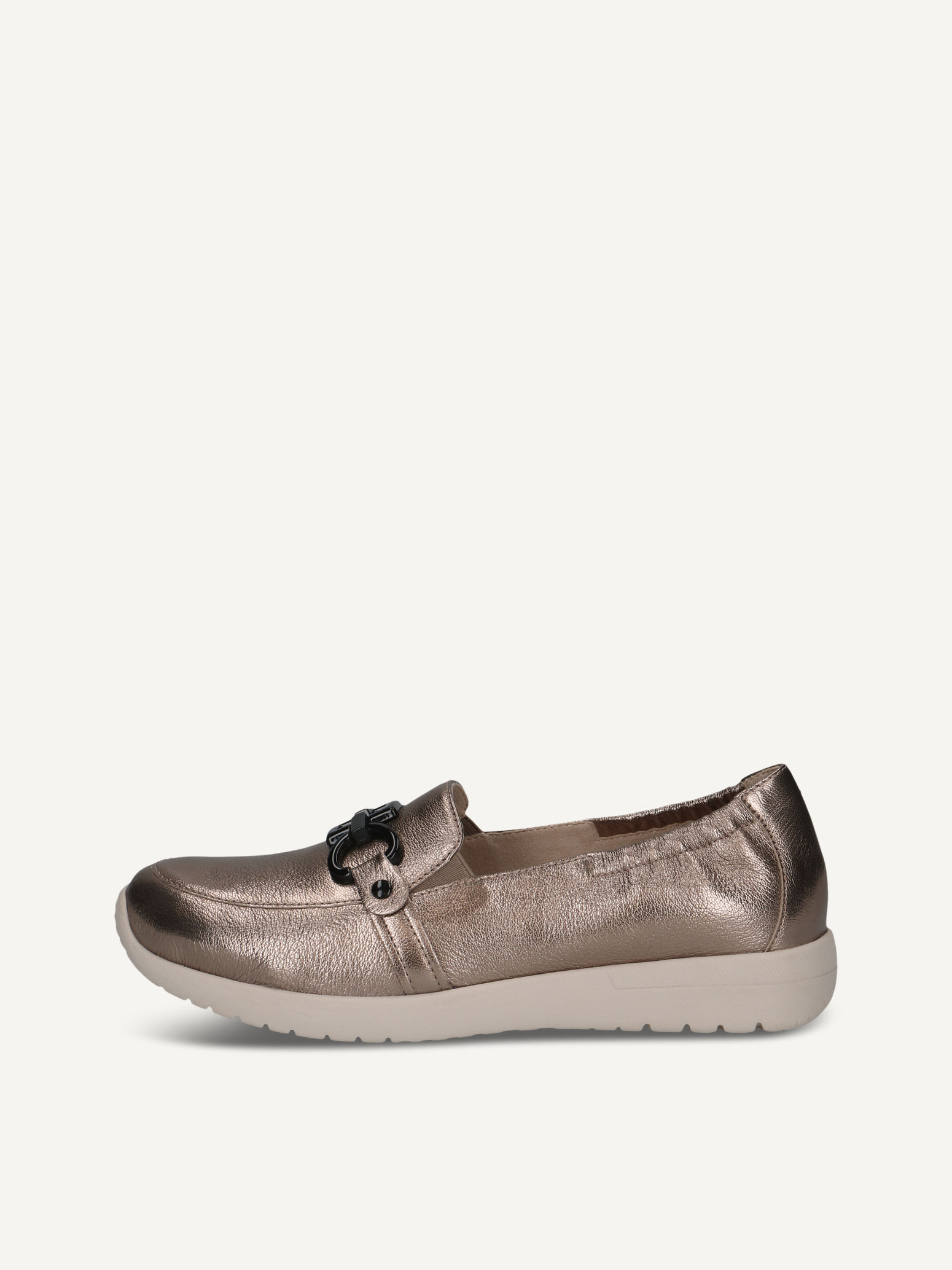 CAPRICE Slipper, braun, aus Leder , Gr. 40