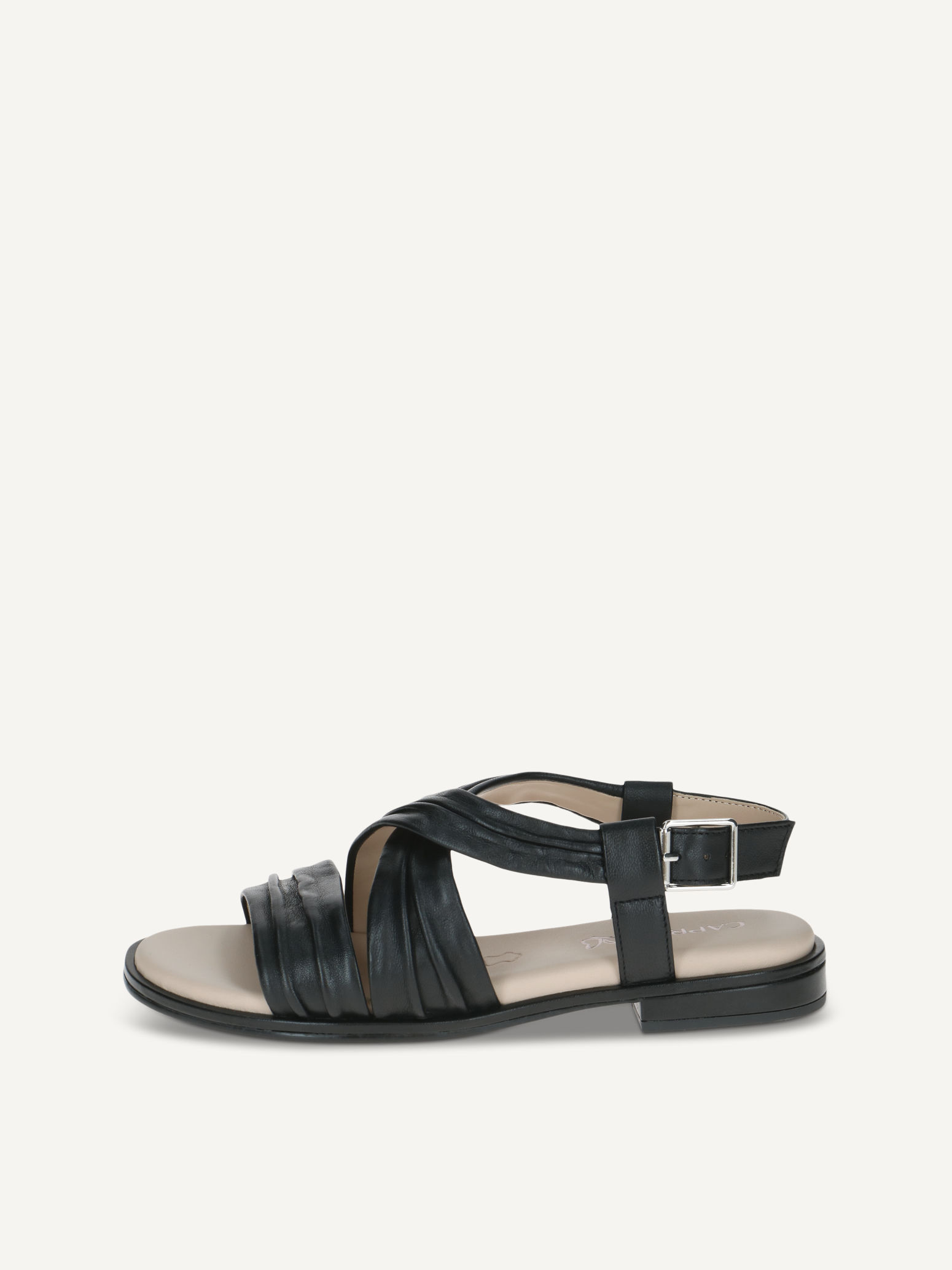 CAPRICE Sandal, , made of Leather with Block heel, Size 39