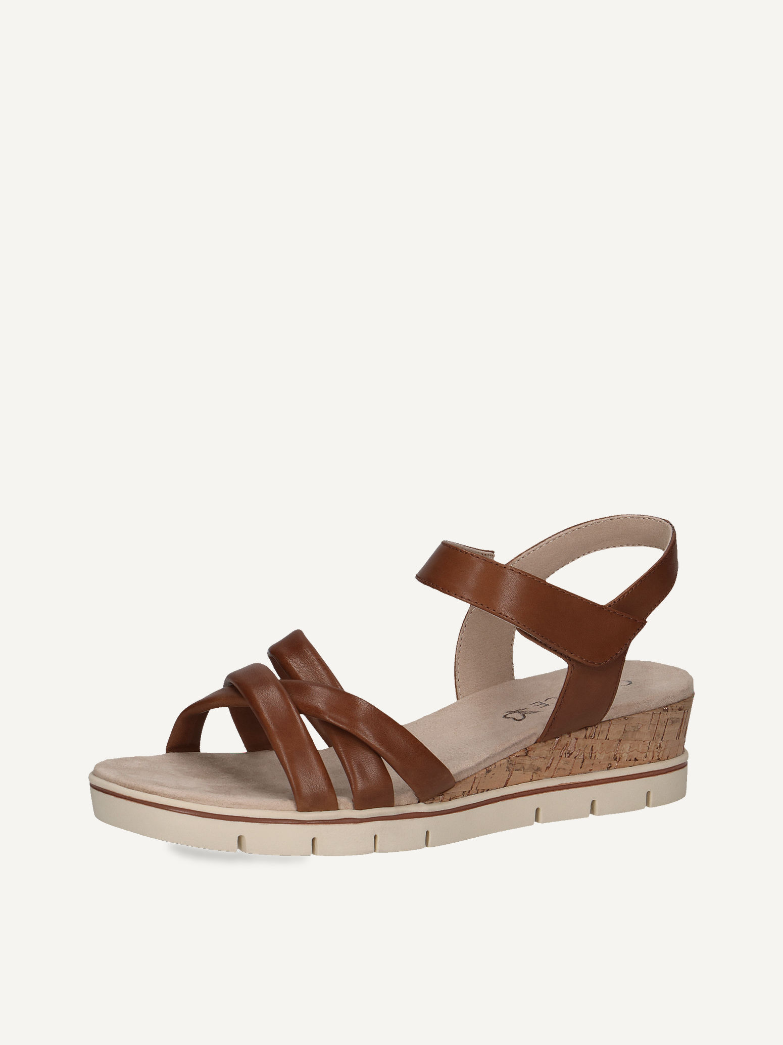 Ledersandalette - braun
