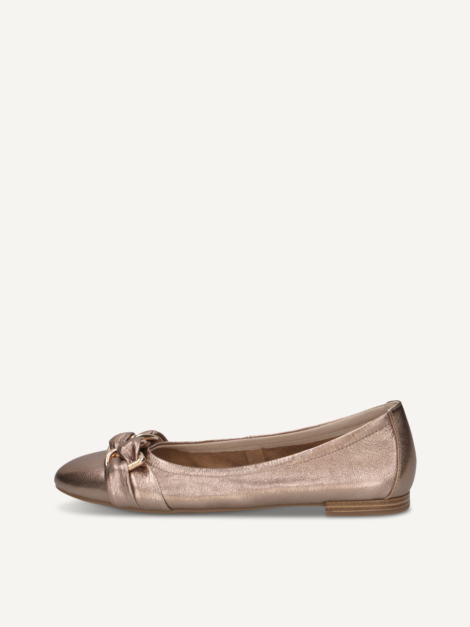 CAPRICE Ballerina, , made of Leather with Block heel, Size 42