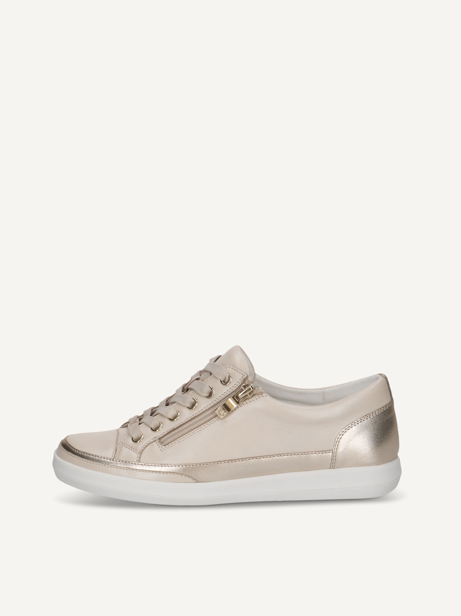 CAPRICE Sneaker, metallic, made of Leather, Size 41