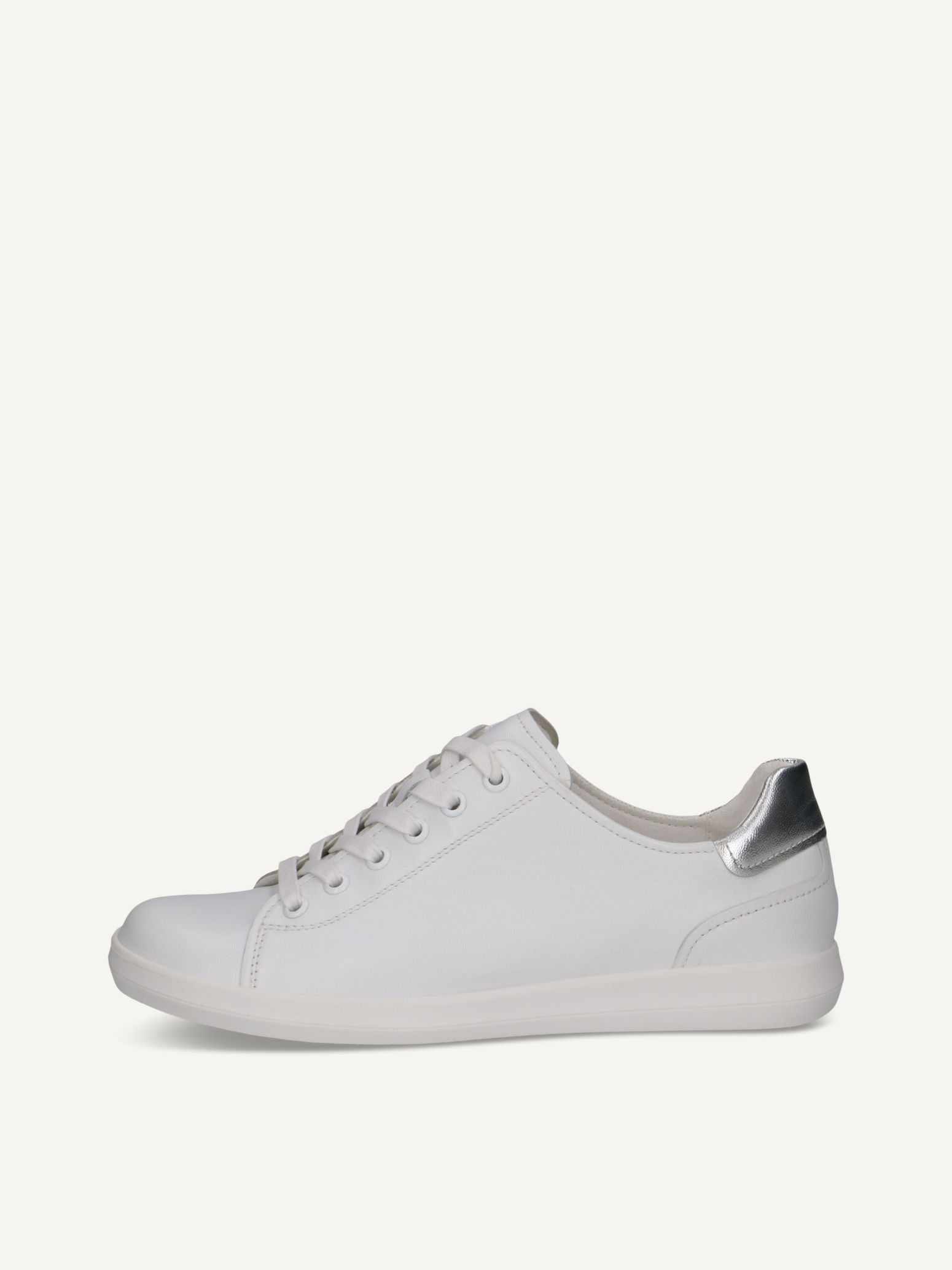 CAPRICE Sneaker, weiß, aus Leder , Gr. 38.5