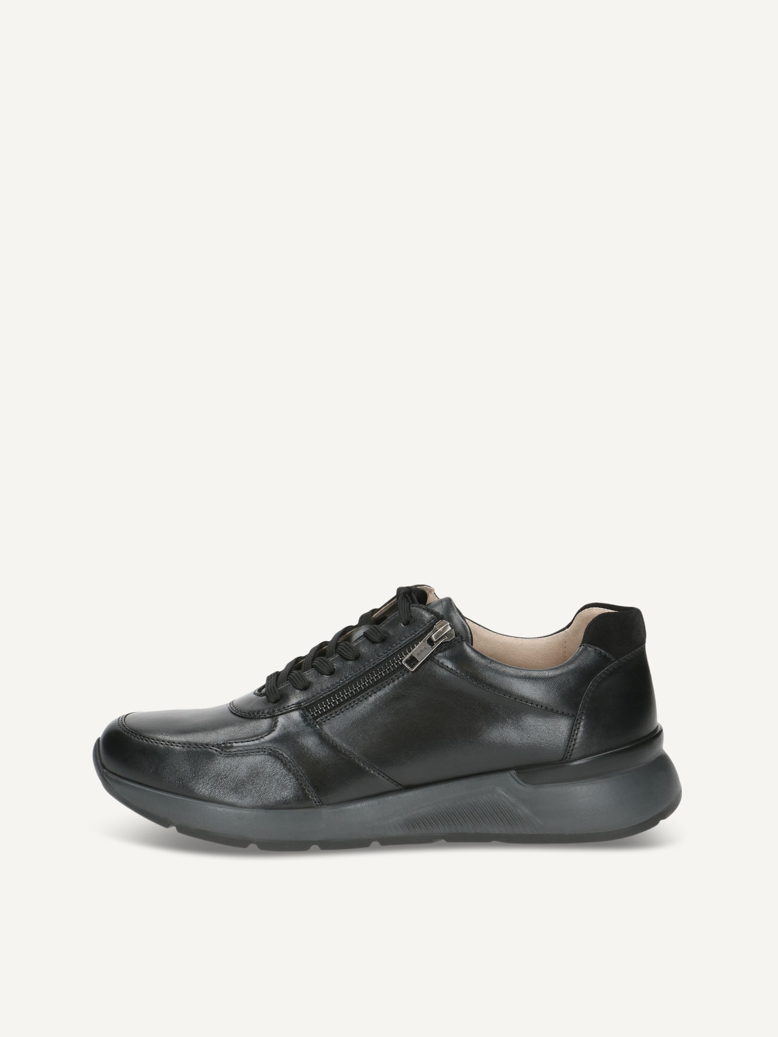 CAPRICE Sneaker, , made of Leather with Plateau heel, Size 46