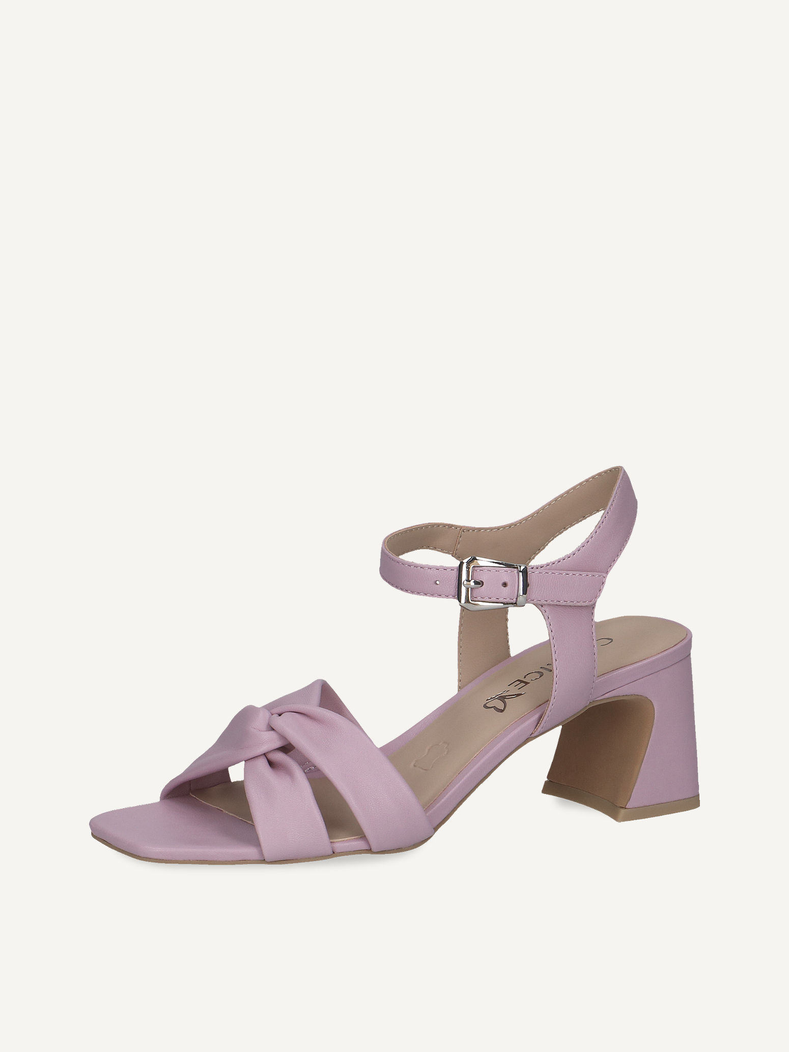 Ledersandalette - rosa