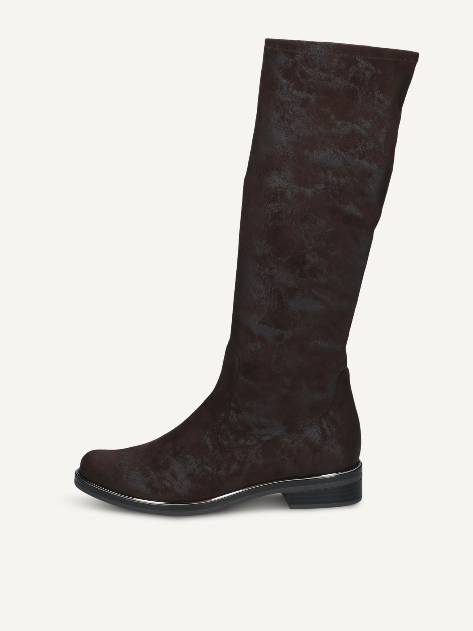 CAPRICE Bottes marron en Textile avec Talon bloc P385 90$