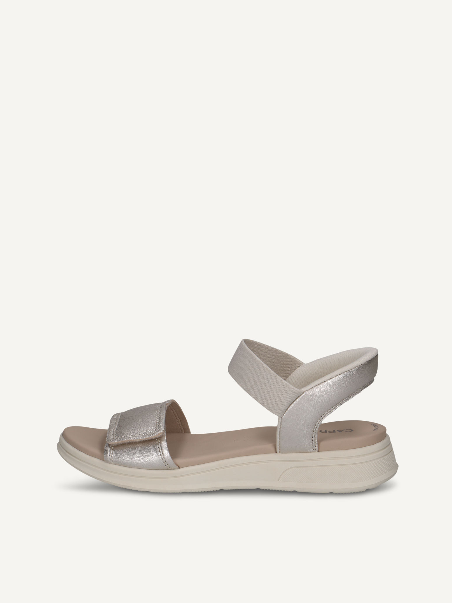 CAPRICE Sandal, , made of Leather without heel, Size 38