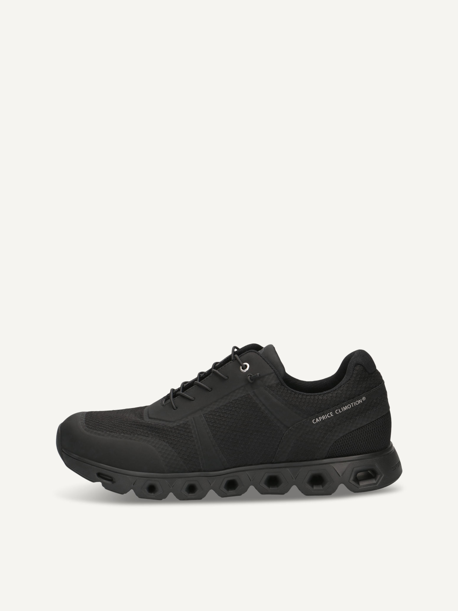 CAPRICE Sneaker, black, made of Textile and synthetic, Size 46