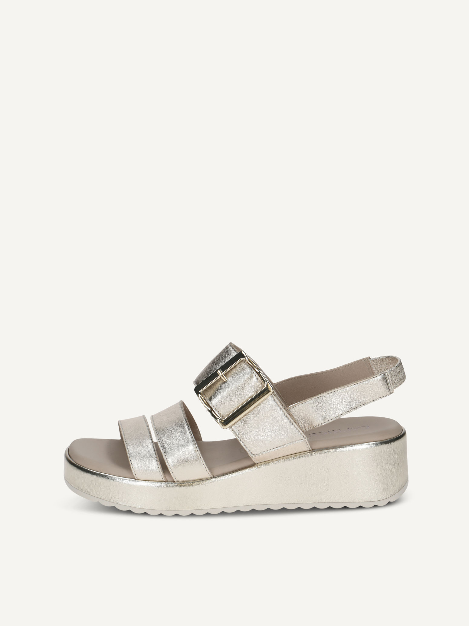 CAPRICE Sandal, , made of Leather with Wedge heel, Size 39