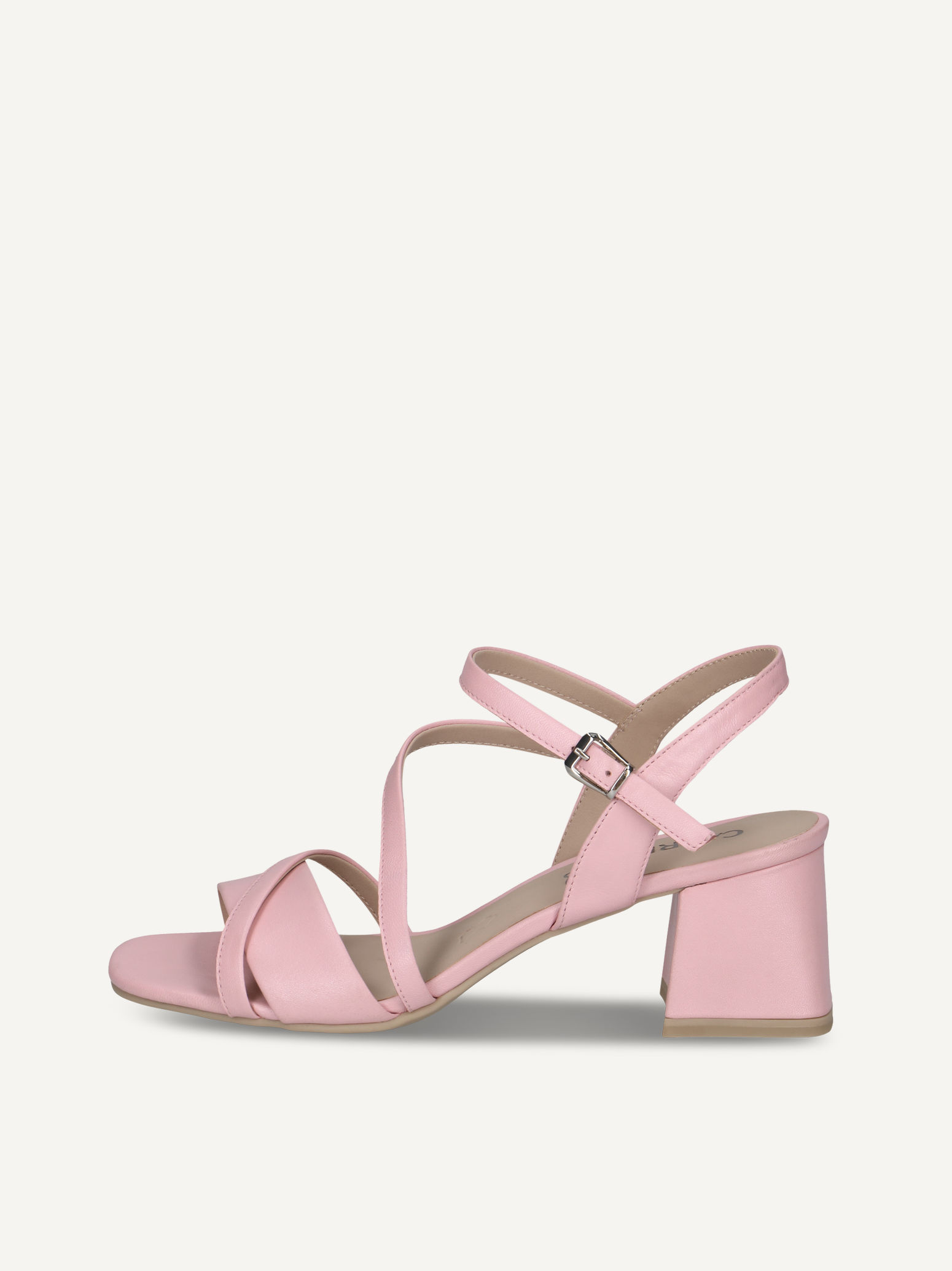 CAPRICE Heeled sandal, , made of Leather with Block heel, Size 36