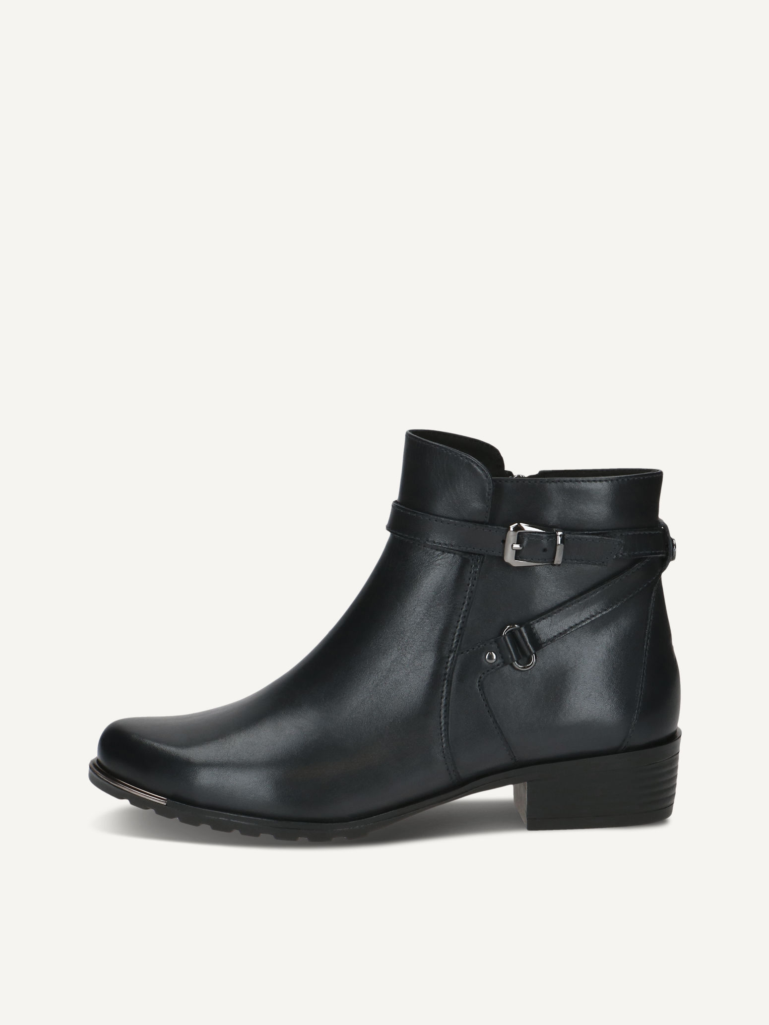CAPRICE Bootie, , made of Leather with Block heel, Size 37.5