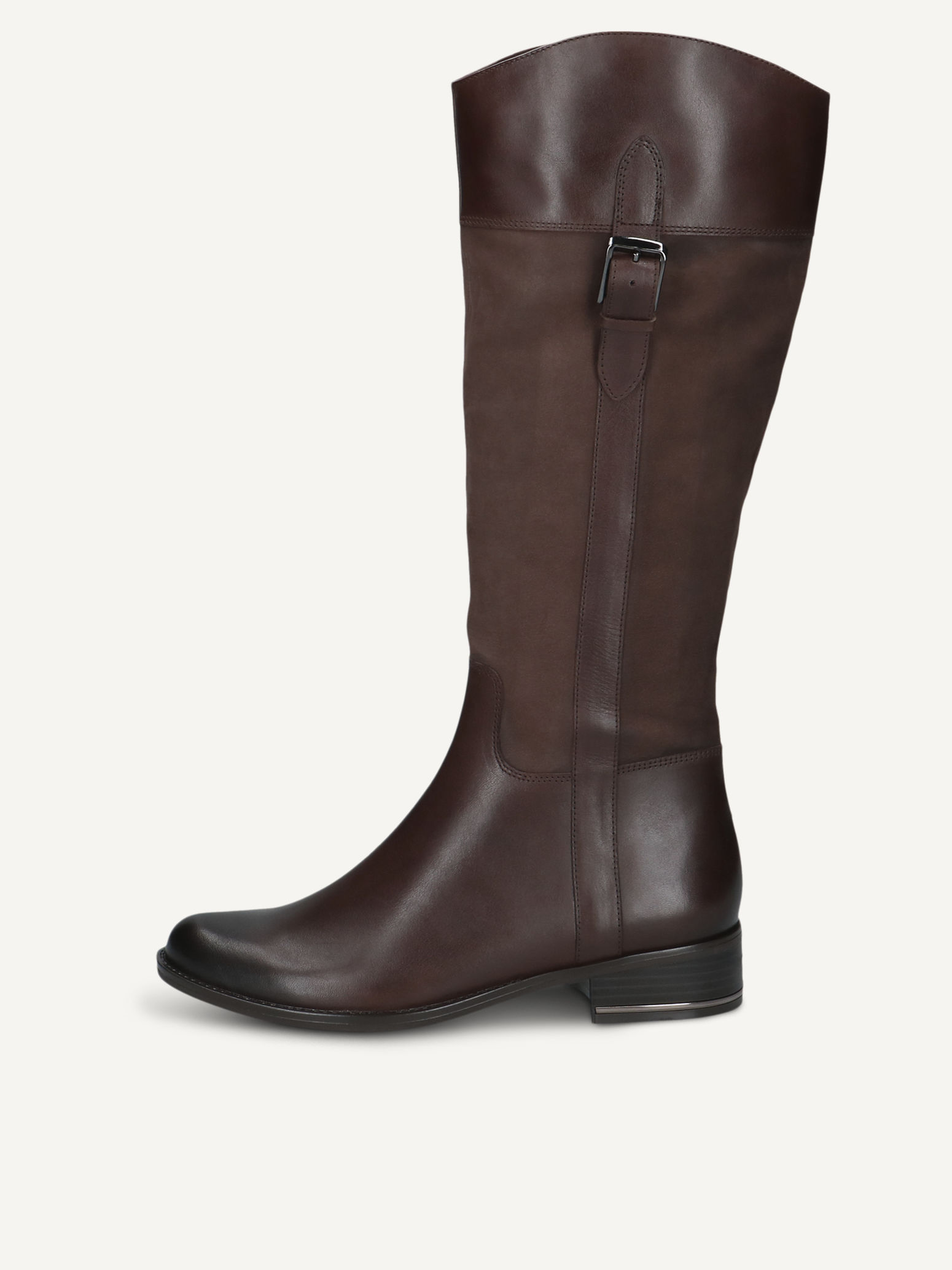 CAPRICE Bottes marron en Cuir avec Talon bloc P38 160$