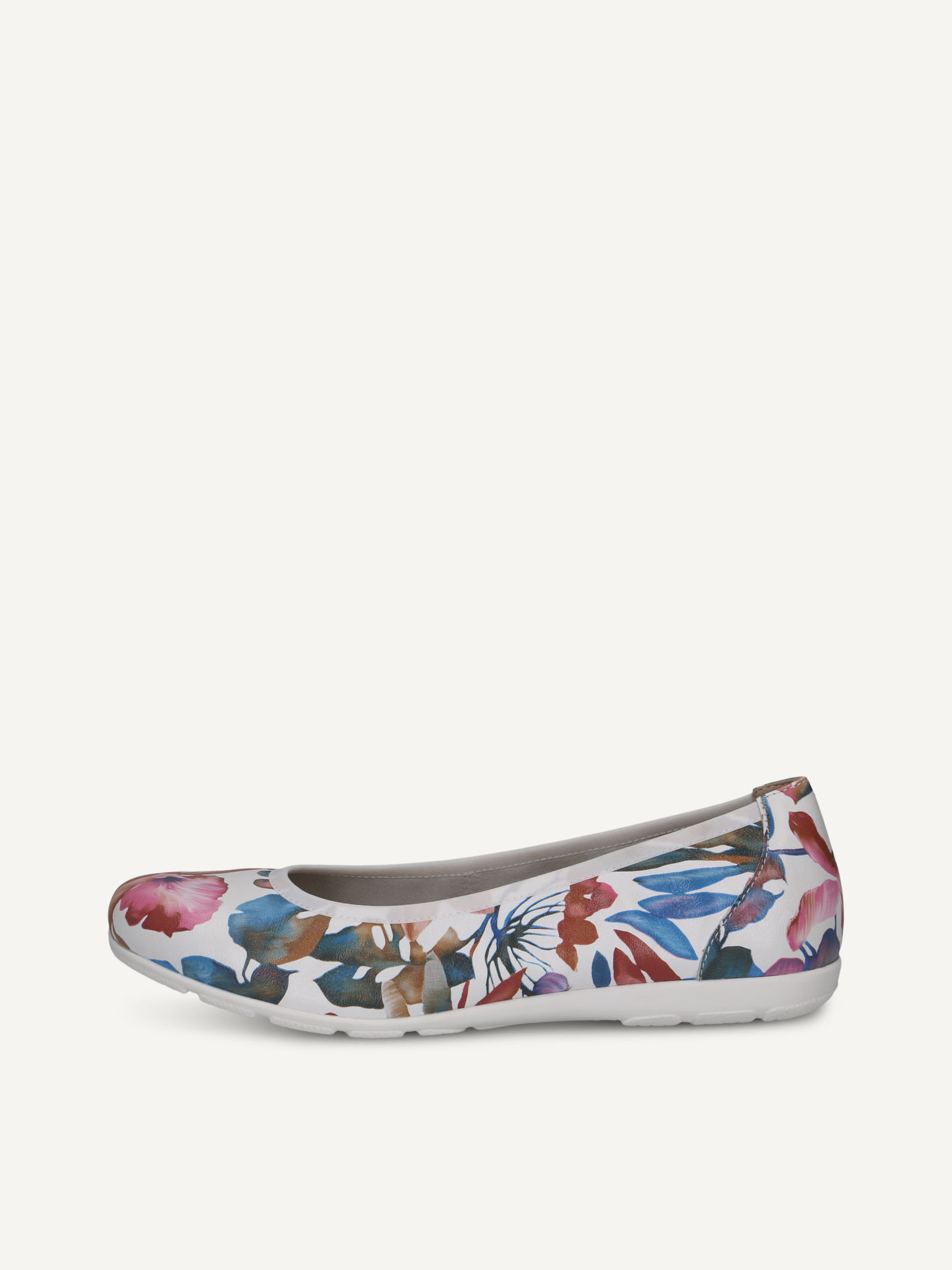 CAPRICE Ballerina, bianco, in Cuoio, Misura 39