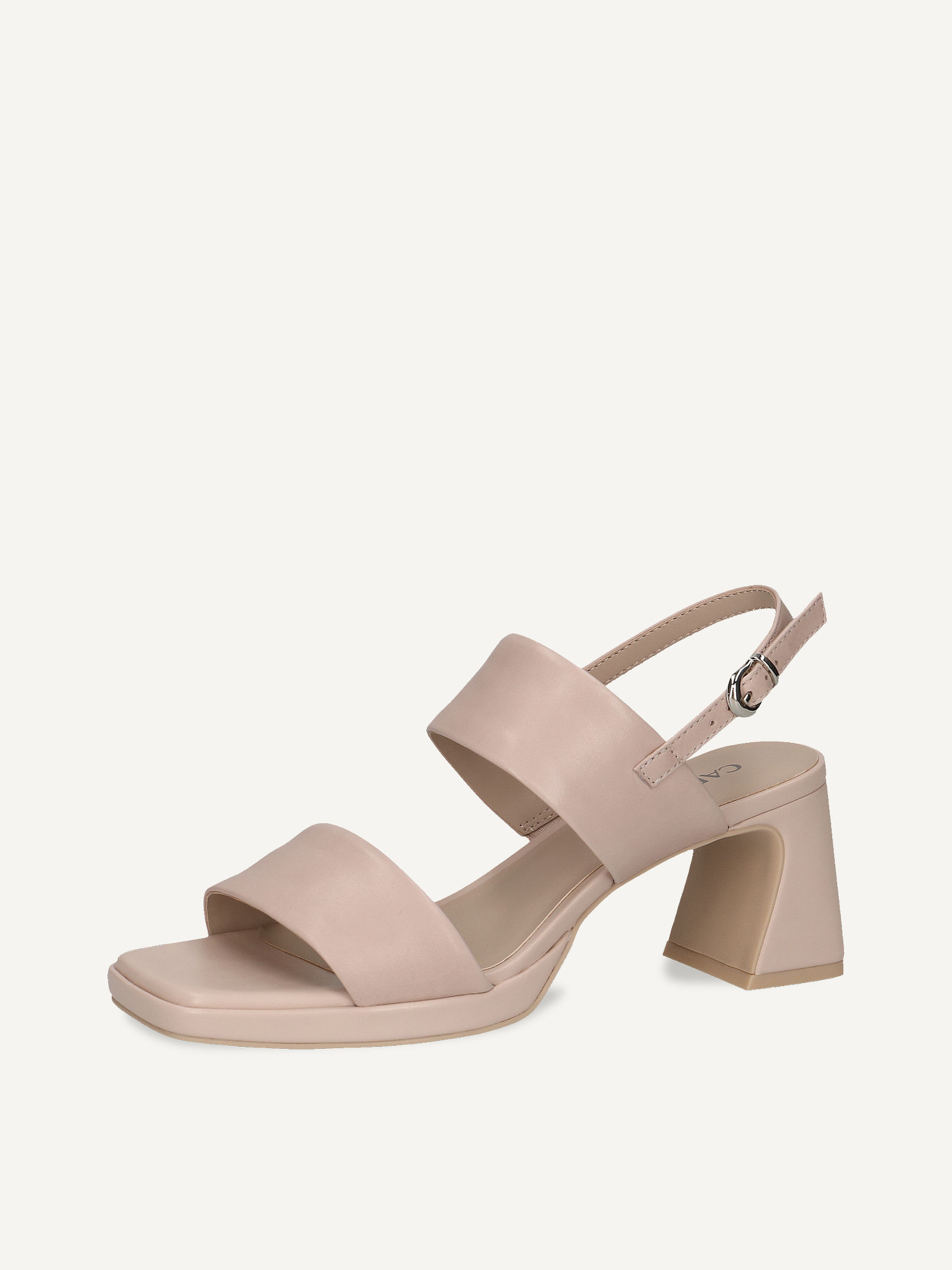 Ledersandalette - pink