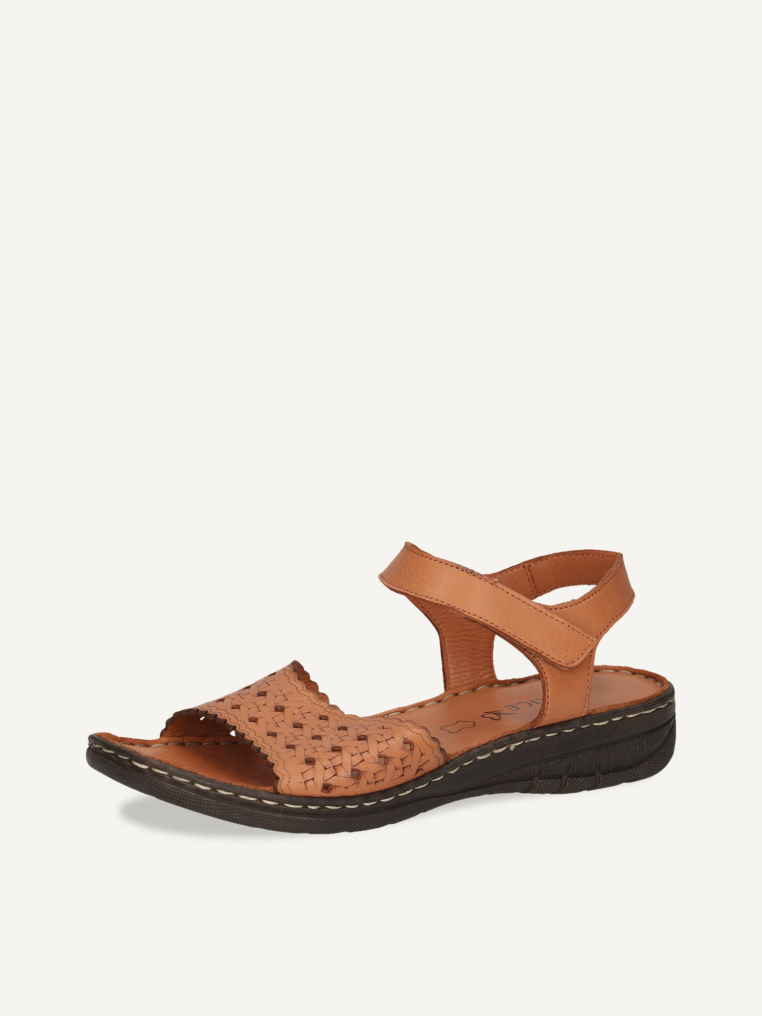 Ledersandalette - braun
