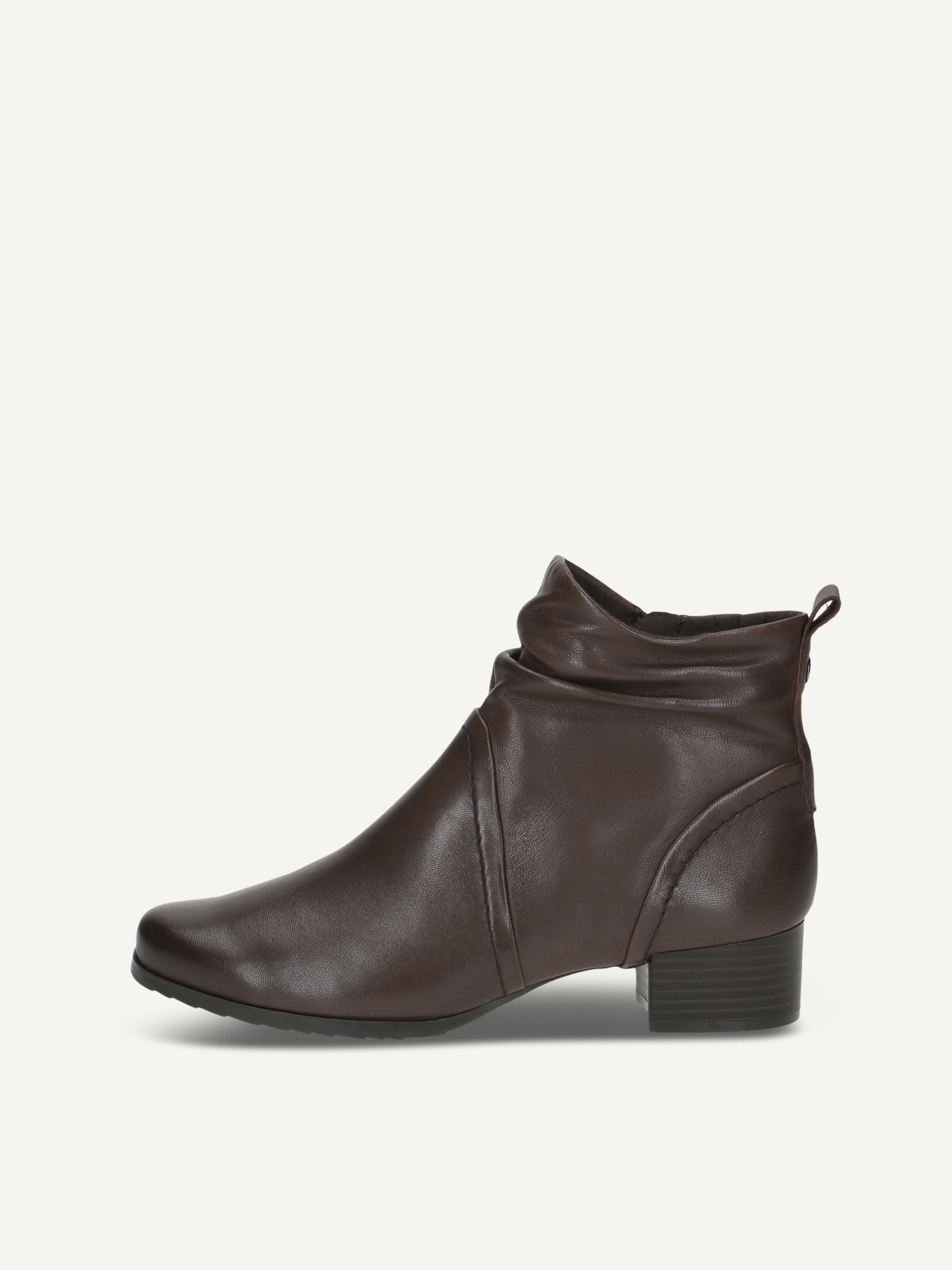 CAPRICE Bootie, , made of Leather with Block heel, Size 40.5
