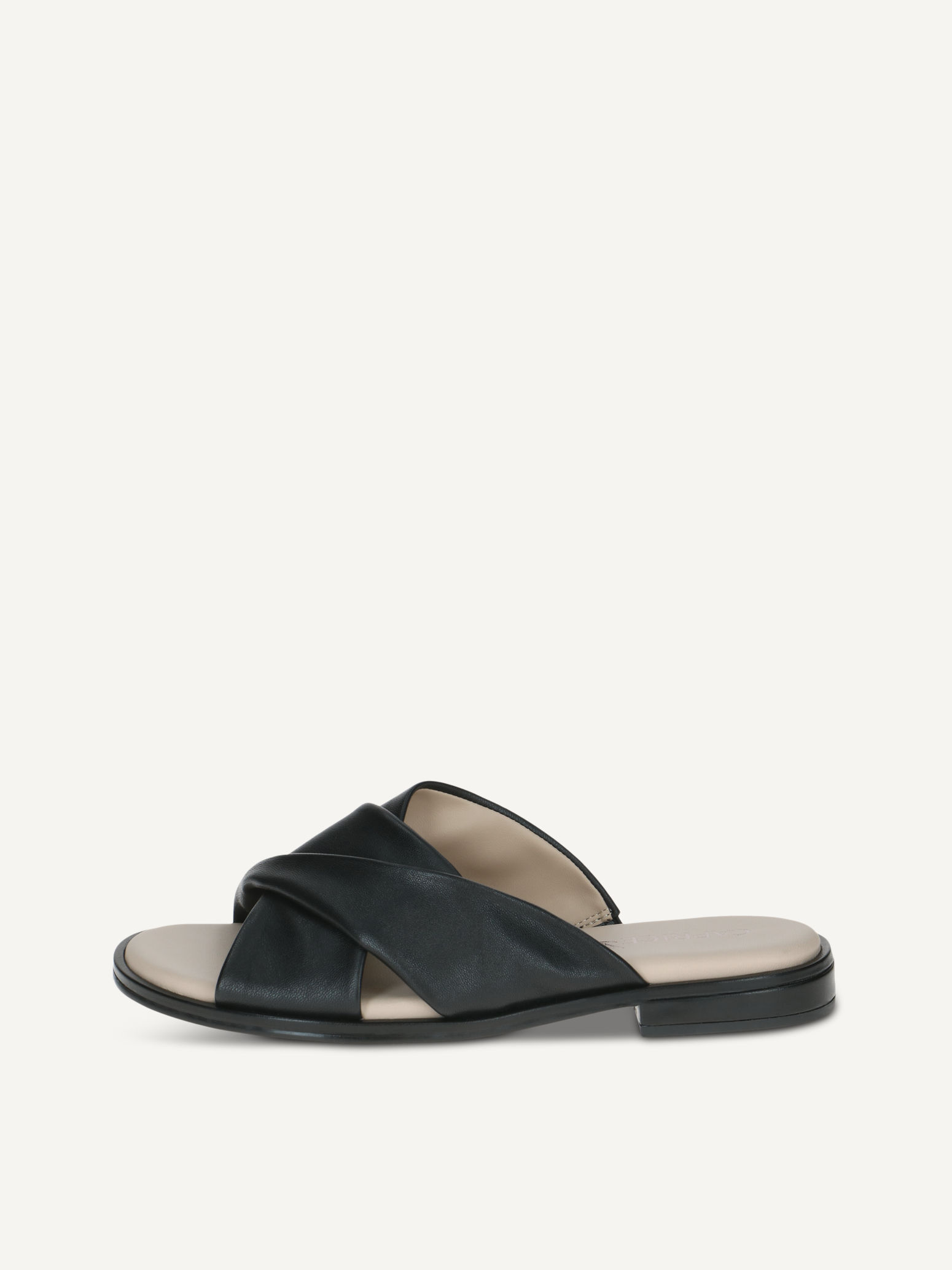 CAPRICE Mule, , made of Leather with Block heel, Size 36