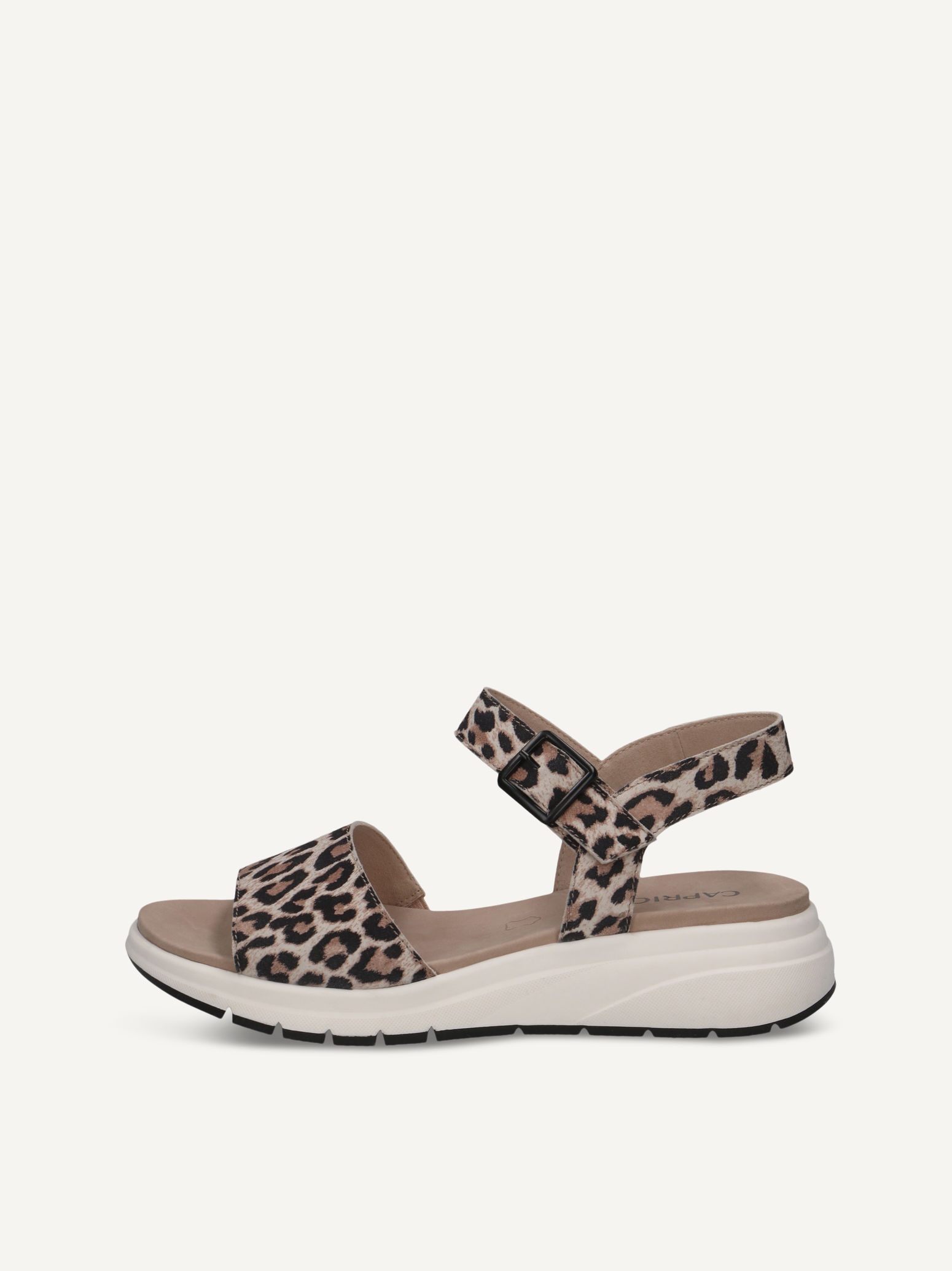 CAPRICE Sandal, , made of Leather without heel, Size 42