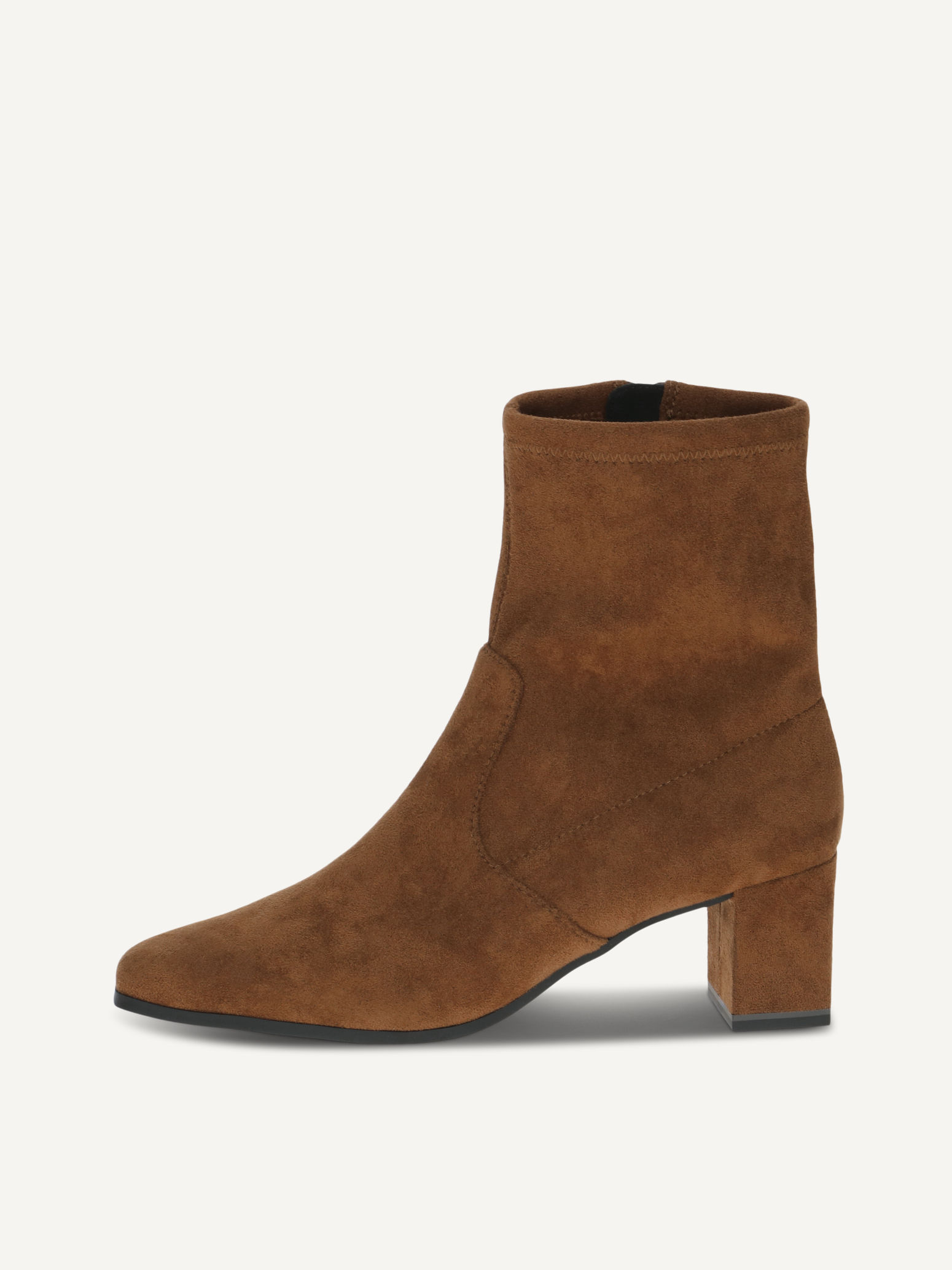 CAPRICE Bootie, , made of Textiles with Block heel, Size 42